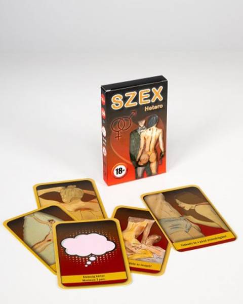 SZEX Hetero erotikus kártyajáték csak felnőtteknek