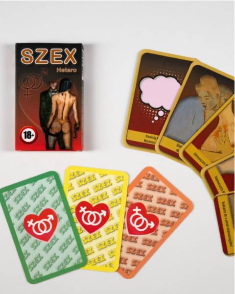 SZEX Hetero erotikus kártya felnőtteknek