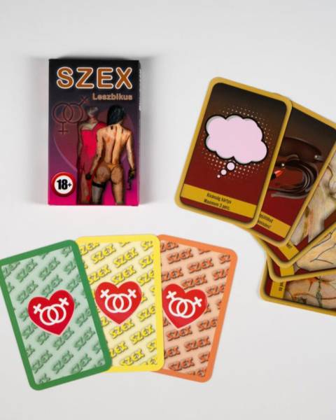 SZEX Leszbikus felnőtt kártyajáték